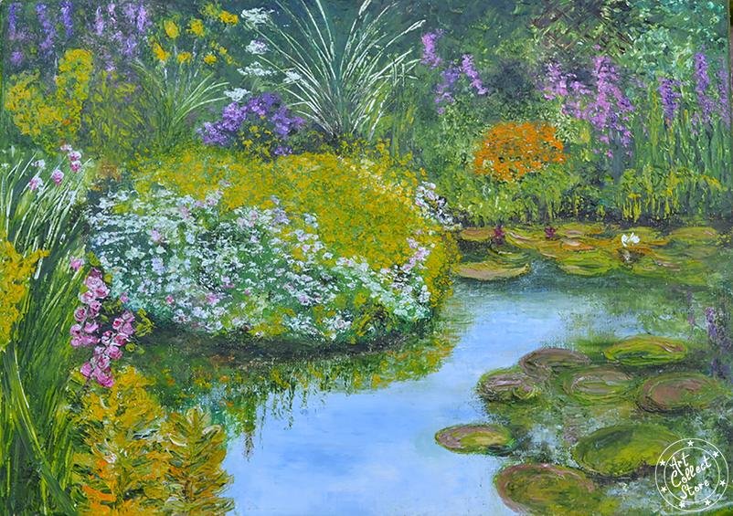 Coussin de fleurs