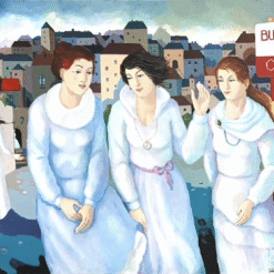 Art Collect - Georges Claverie - L'Arrêt-du-Bus