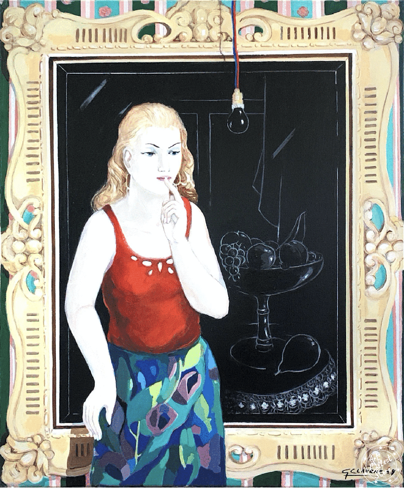 Art Collect - Georges Claverie - Le-miroir-noir