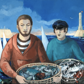 Art Collect - Georges Claverie - Le-retour-de-la-pêche