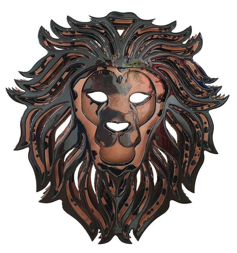 Lion Copper Black