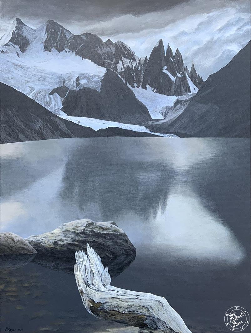 Art Collect Store - Patrick Egger - Atmosphere orageuse sur le lac