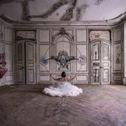 Danseuse au graffiti