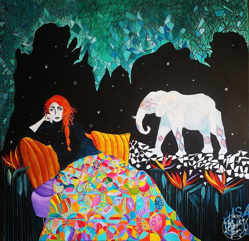 Art Collect Store - Isa Winski - Nuit Indienne