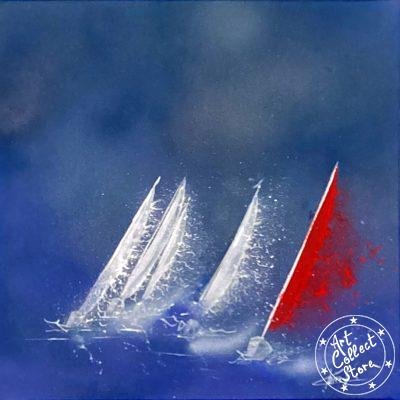 Art Collect - Claire Morand - Winter Regatta
