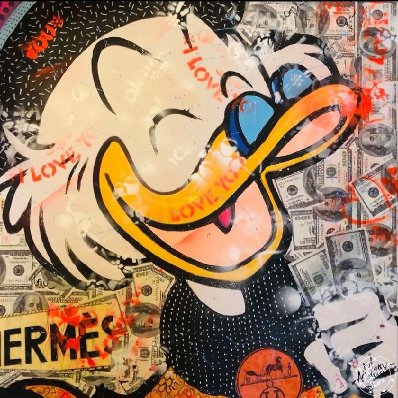 Art Collect - Pat Ducept - Picsou is very rich