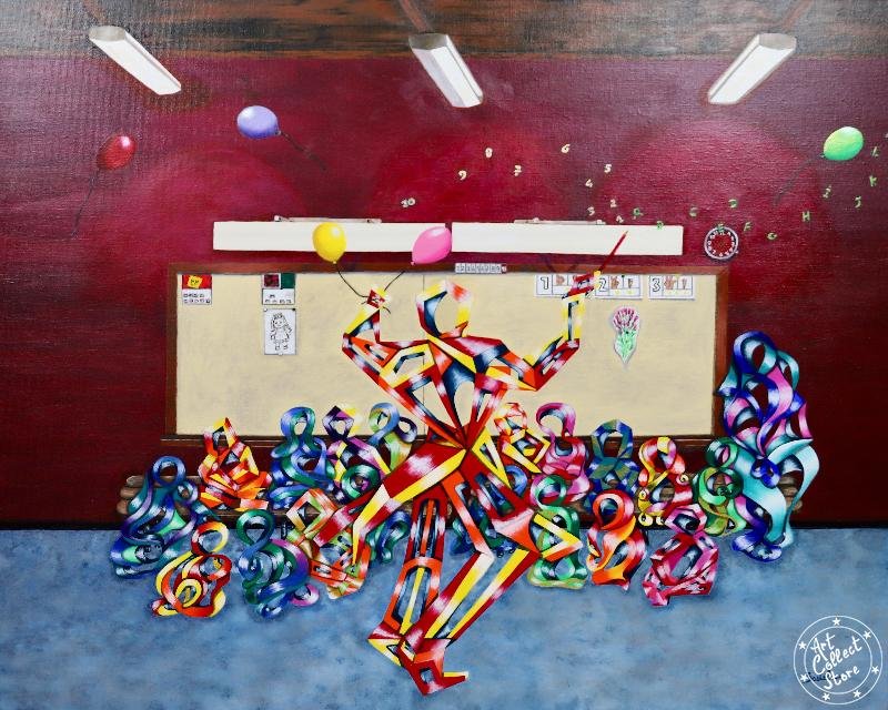 Richard et ses P'titsLous ou le maître d'école