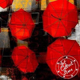 Art Collect Store - Manorack - Parapluie rouges#2