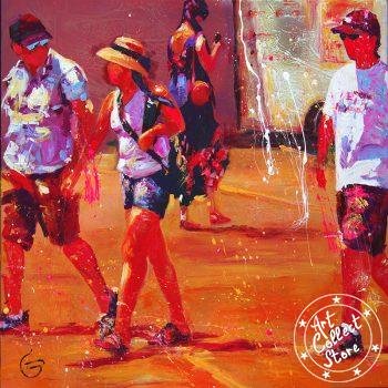 Promenade sur les boulevards