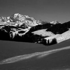 La montagne hivernale