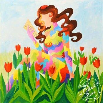 Art Collect Store - Glaka - Elise et sa lettre