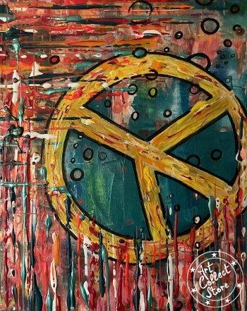 Art Collect Store - Jennifer Ibghi - Peace & Love