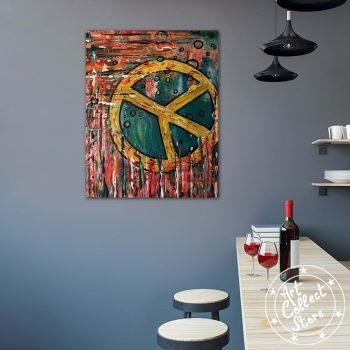 Art Collect Store - Jennifer Ibghi - Peace & Love