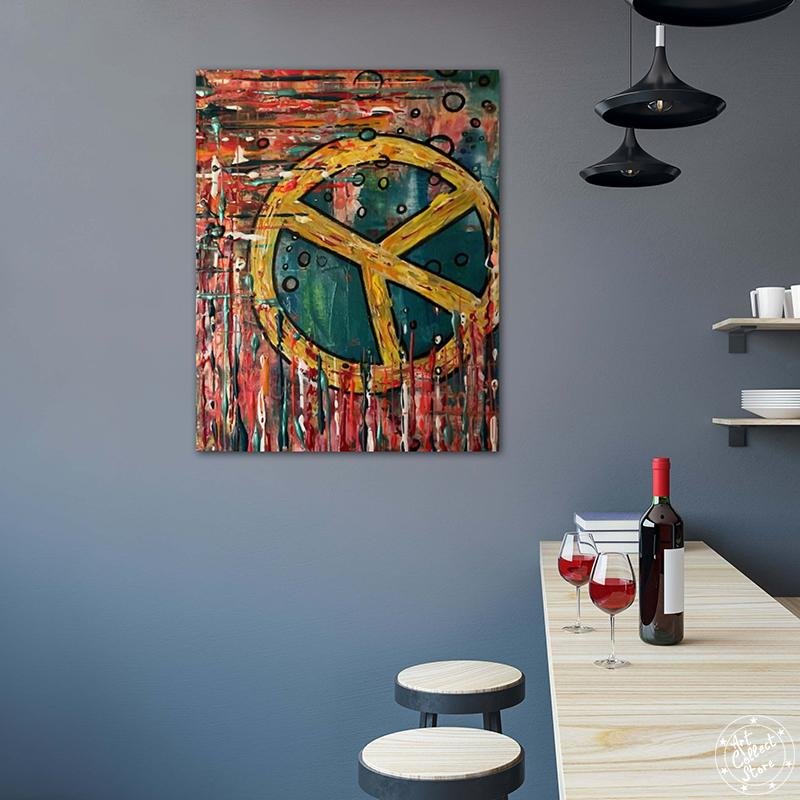 Art Collect Store - Jennifer Ibghi - Peace & Love