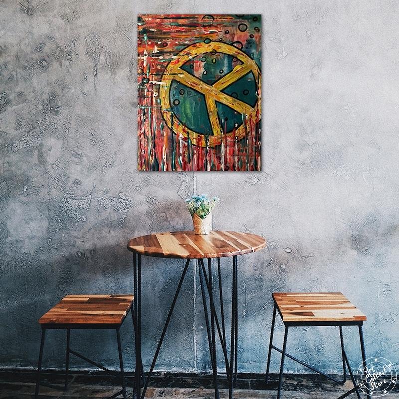 Art Collect Store - Jennifer Ibghi - Peace & Love