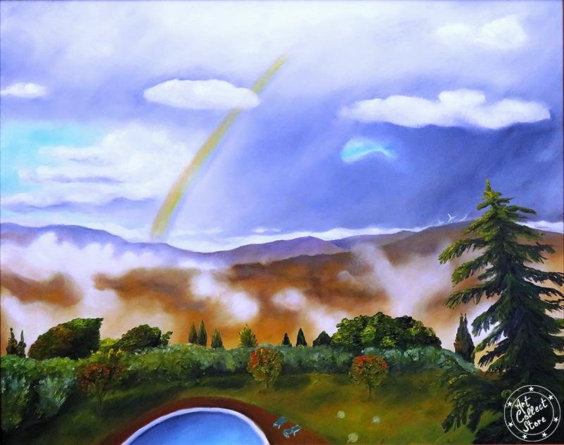 Blick in die Toskana