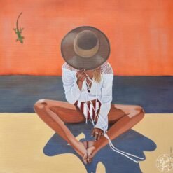 Art Collect Store - Christine Thery-Demore - Lezard Vert