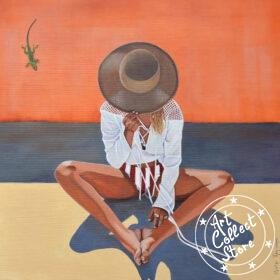 Art Collect Store - Christine Thery-Demore - Lezard Vert