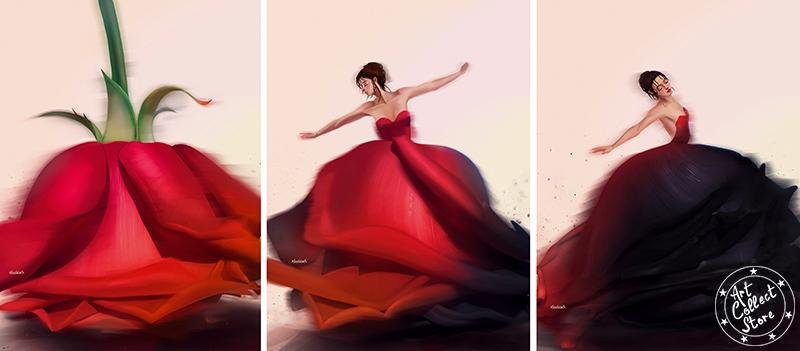 Art Collect Store - Islaablack - La vie en rose