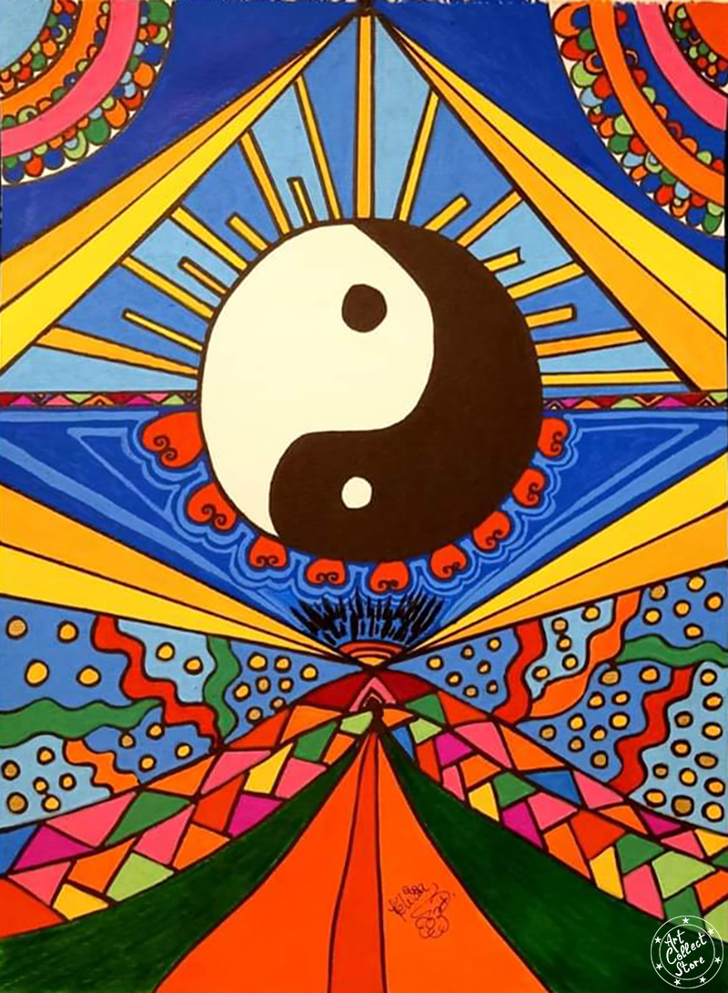 Art Collect Store - Melissa Delbassez - Flamme jumelle