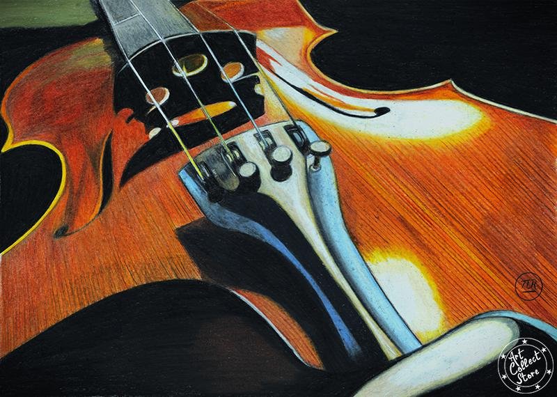 Art Collect Store - Pierre Bayet - 4 cordes pour une mélodie