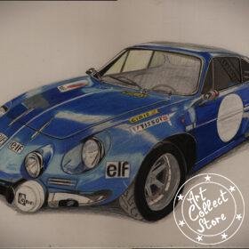 Art Collect Store - Pierre Bayet - Alpine A110