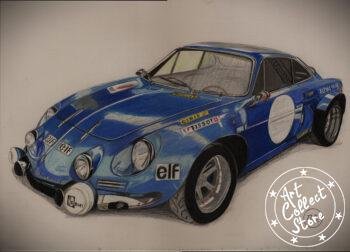 Art Collect Store - Pierre Bayet - Alpine A110