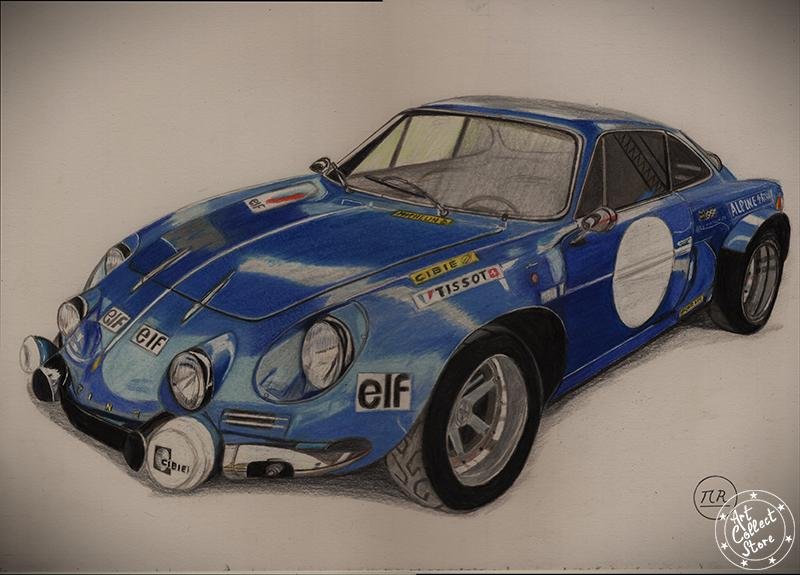 Art Collect Store - Pierre Bayet - Alpine A110