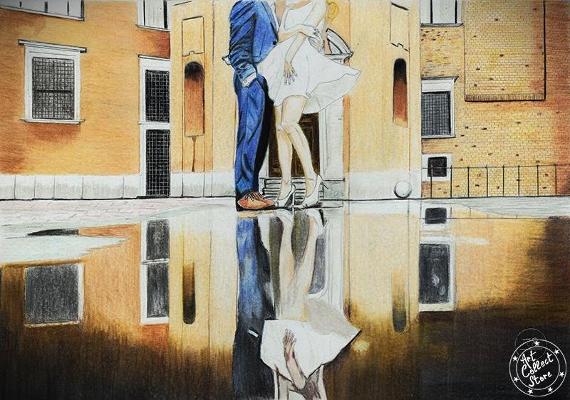 Art Collect Store - Pierre Bayet - Dancing in the rain