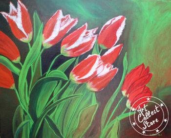 Tulipes Rouge