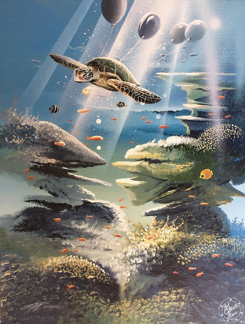 Art Collect Store - Thierry Mordant - Tortue en Paix