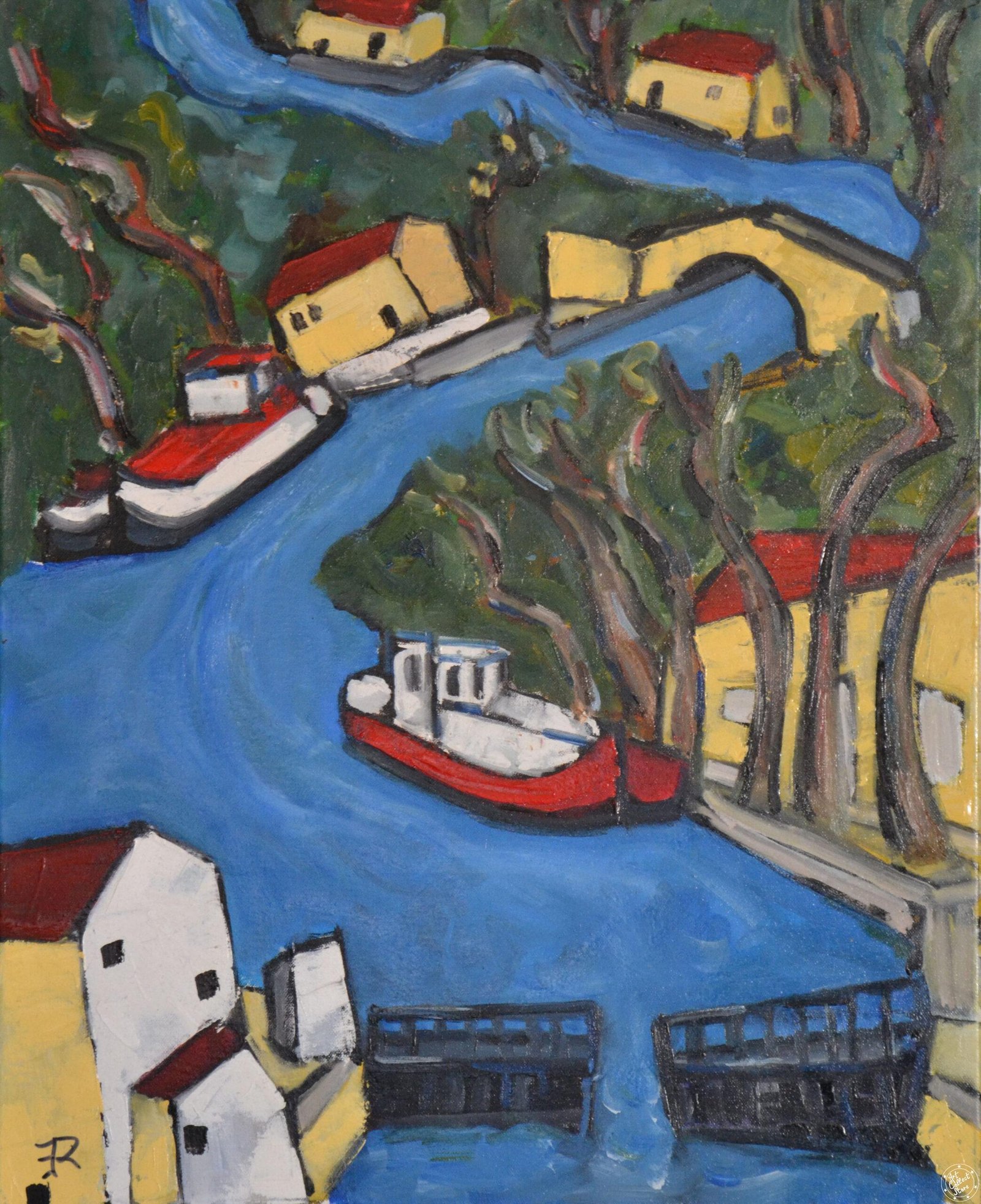 Art Collect Store - Dino Roozi - Canal du Midi